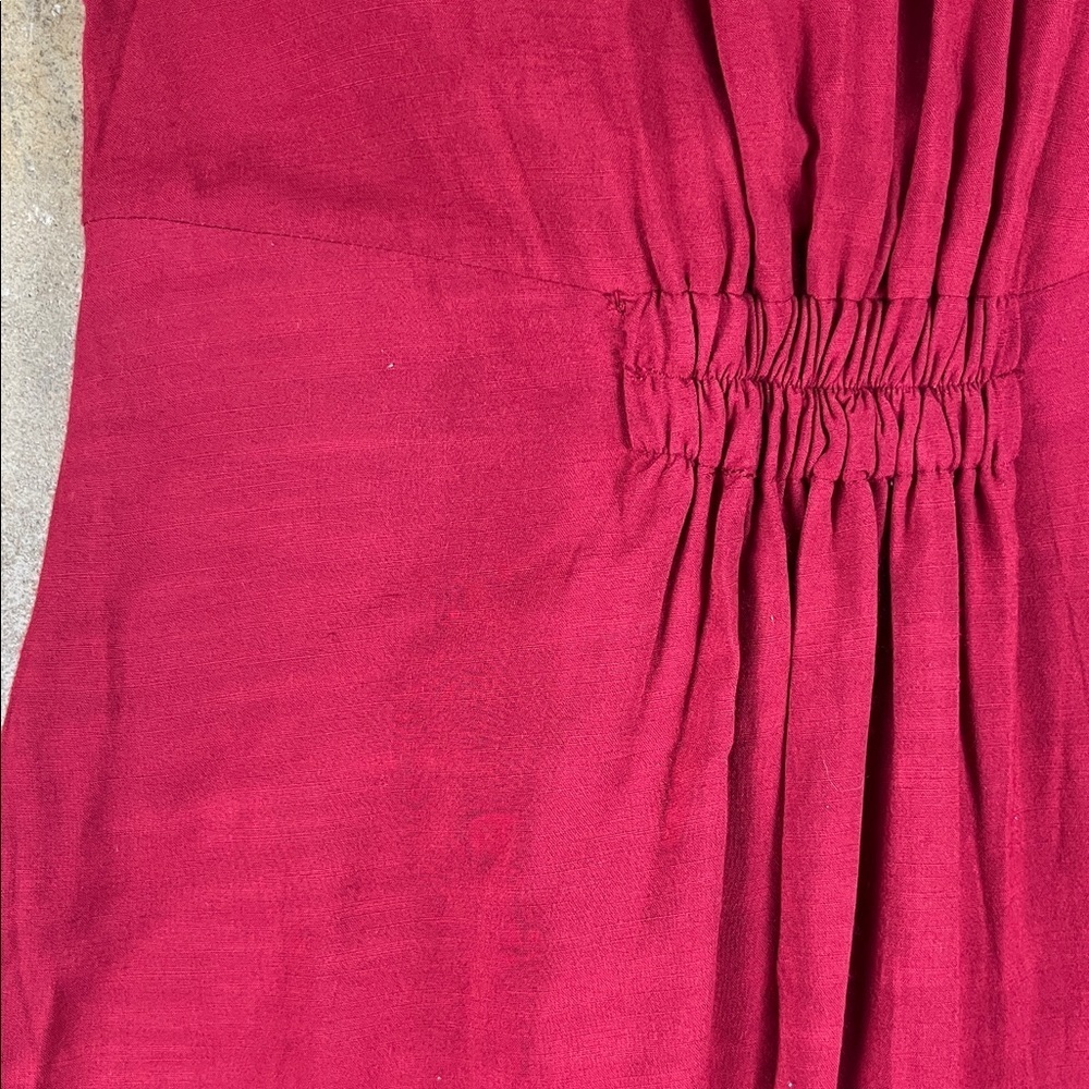 Lusaka Alexis dress in a deep wine colored red NWT
Size: L/ 8 - Picture 7 of 7